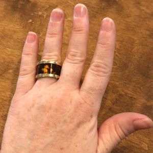 Michael Kors tortoise ring